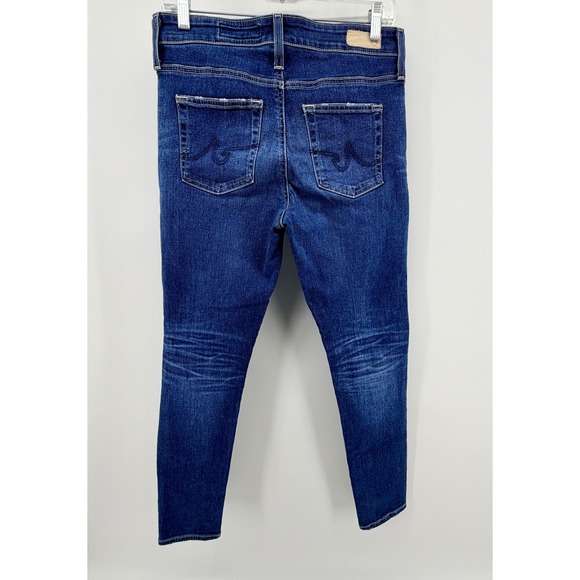 AG Adriano Goldschmied Farrah Skinny Ankle Jeans Dark Wash Size 29R - Picture 3 of 8